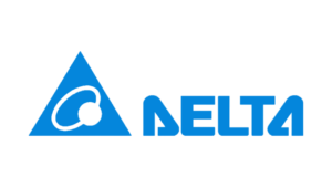 Imagen del logo oficial de la empresa Delta Electronics