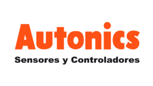 Imagen del logo oficial de la empresa Autonics Sensores y controladores