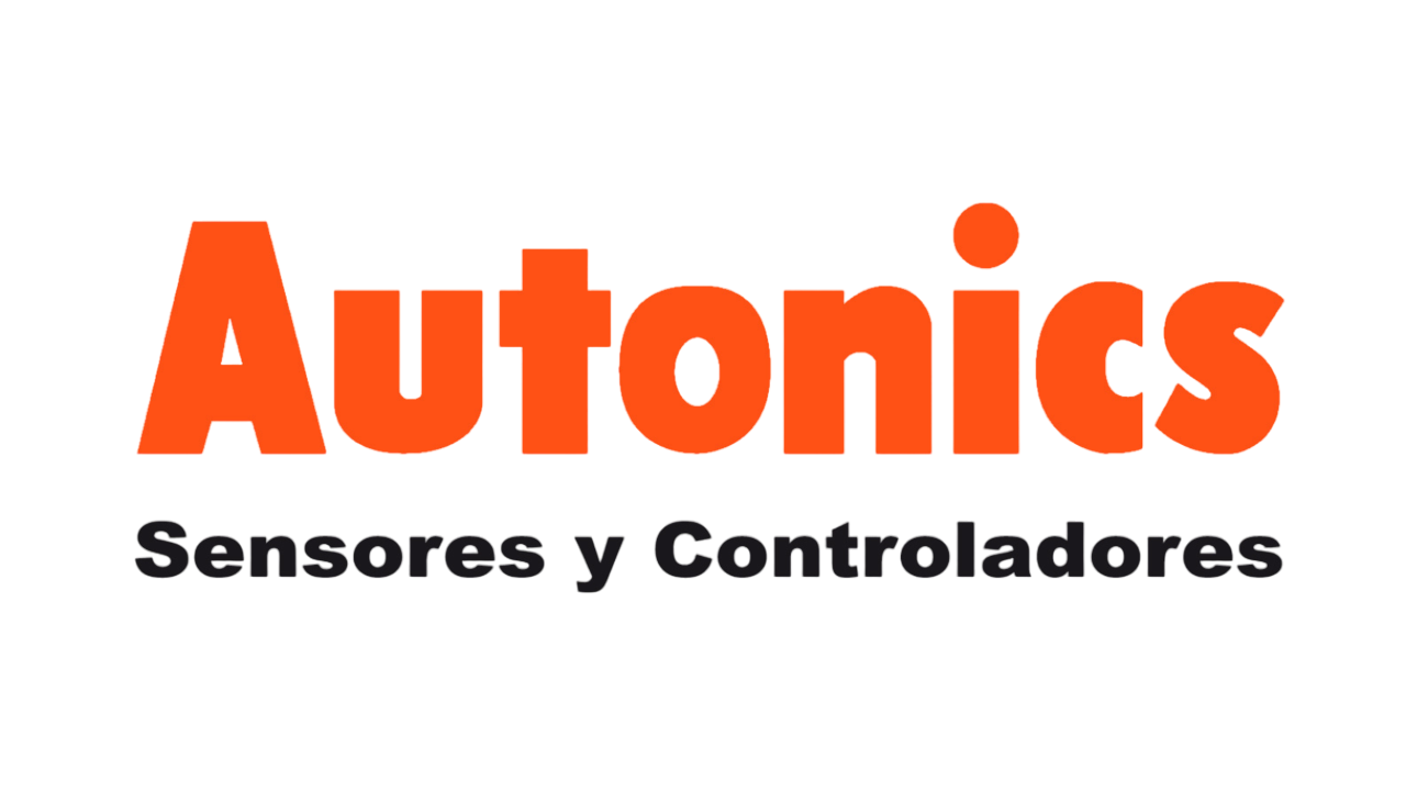 Imagen del logo oficial de la empresa Autonics Sensores y controladores